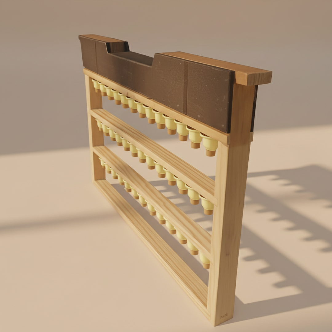 Cuadro Portaceldas en Madera