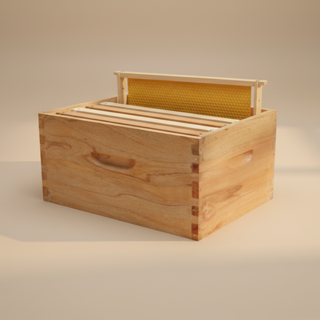 Cámara De Cría Con Cuadros Y Cera