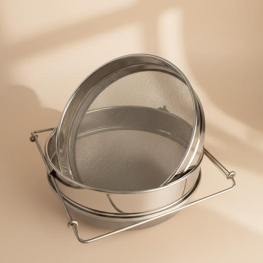 Filtro Doble En Acero Inoxidable